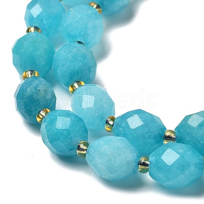 Natural White Jade Beads Strands G-D305-B01-01B-1