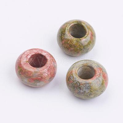 Natural Unakite Beads G-K216-01A-1