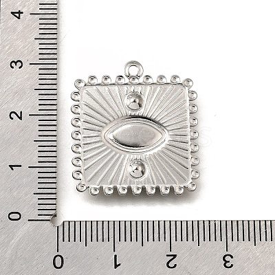 304 Stainless Steel Pendants STAS-C122-20P-01-1
