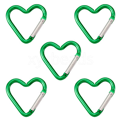 5Pcs Zinc Alloy Spring Gate Rings FIND-TA0009-73E-1