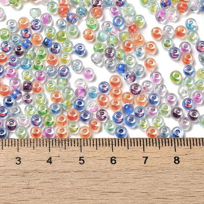 Transparent Glass Round Seed Beads SEED-B001-05A-17-1