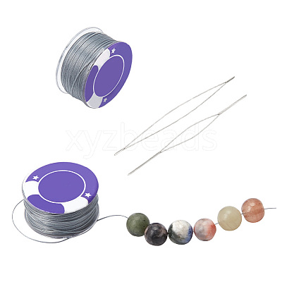 2 Rolls Special Coated Polyester Beading Threads OCOR-NB0002-06C-1