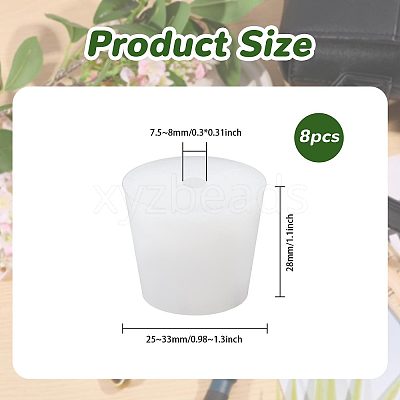 Silicone Plugs AJEW-WH0752-754C-1