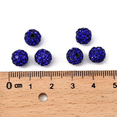 Pave Disco Ball Beads RB-H258-8MM-206-1
