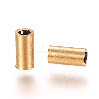 Ion Plating(IP) 304 Stainless Steel Tube Beads STAS-L216-23E-G-1