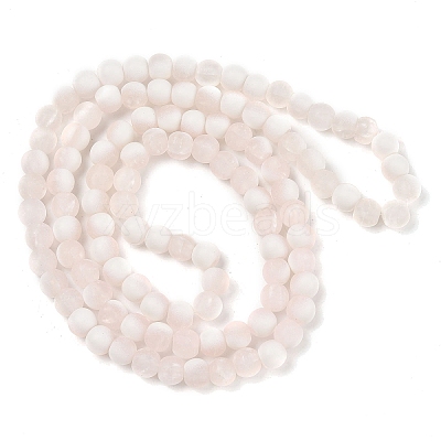 Frosted Crackle Glass Beads X1-GLAA-U001-6mm-M12-1