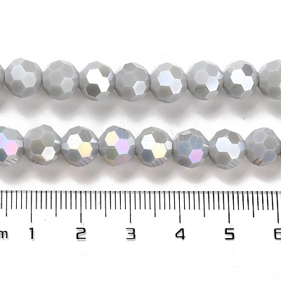 Opaque Glass Beads Stands LS-EGLA-A035-P8mm-B22-1