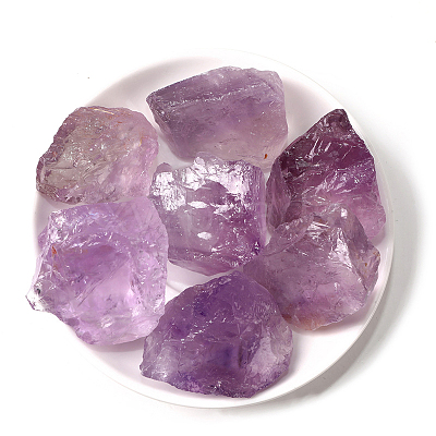Natural Rough Raw Amethyst Display Decorations G-PW0007-156C-1
