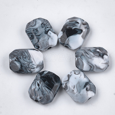 Acrylic Beads OACR-S031-03A-1