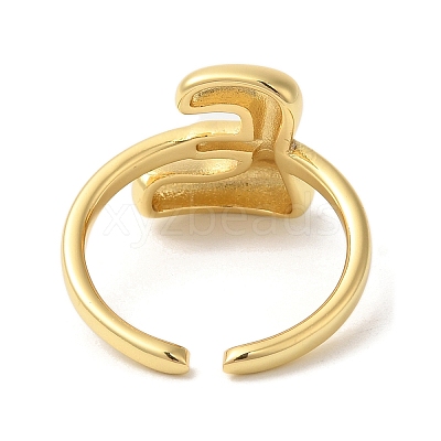 Brass Open Cuff Rings RJEW-U008-06E-G-1