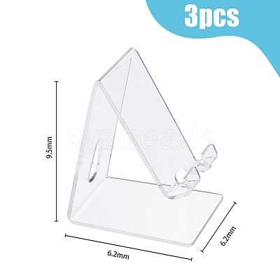 Acrylic Mobile Phone Holders AJEW-WH0258-580-1