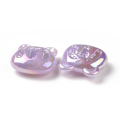 Opaque Acrylic Beads OACR-A010-07A-1