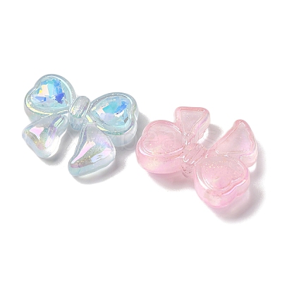 Luminous Transparent Acrylic Beads MACR-F080-07-1