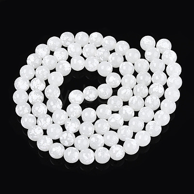 Baking Paint Glass Beads X1-DGLA-N015-10mm-01-1
