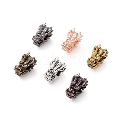 Tibetan Style Alloy Beads PALLOY-F257-03-1