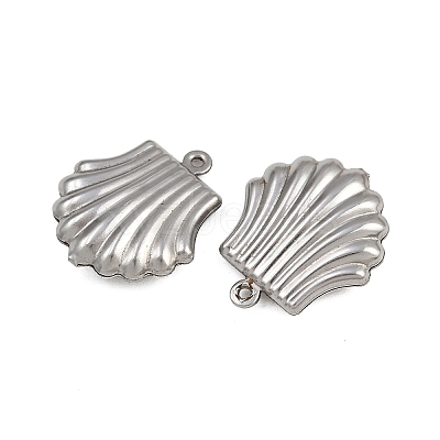 304 Stainless Steel Pendants STAS-L297-15B-P-1
