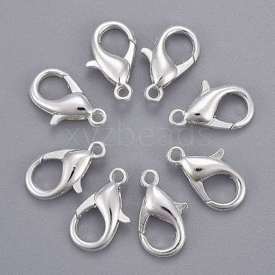 Zinc Alloy Lobster Claw Clasps E106-S-1