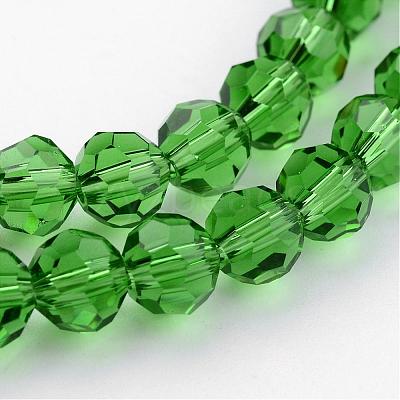 Transparent Glass Bead Strands GLAA-G013-6mm-M-1