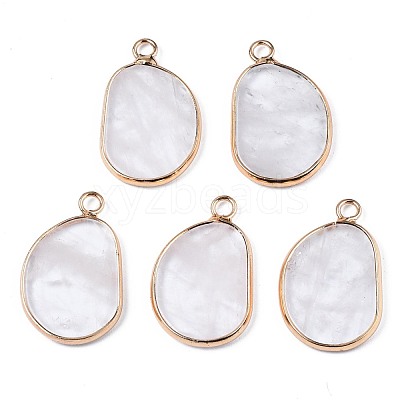 Natural Quartz Crystal Pendants G-S359-317E-1