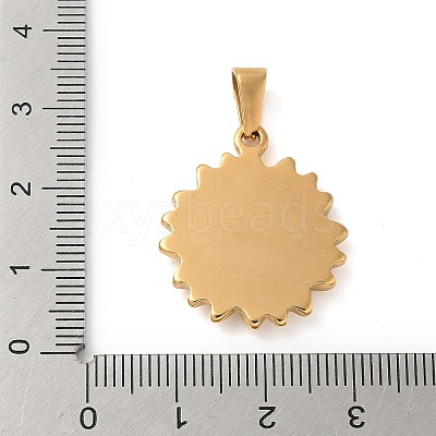 304 Stainless Steel Pendants STAS-I127-086G-1