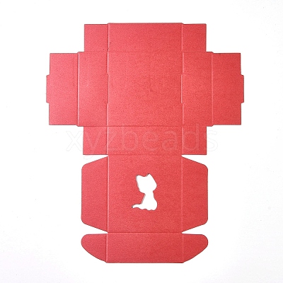 Foldable Kraft Paper Gift Boxes CON-WH0069-75G-1