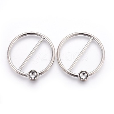 Alloy Buckle Clip PALLOY-WH0056-06P-1