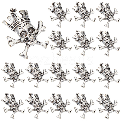 Tibetan Style Alloy Pendants FIND-SC0006-99-1