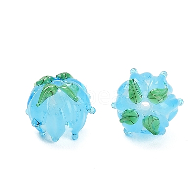 Handmade Lampwork Beads LAMP-F041-02-A07-1
