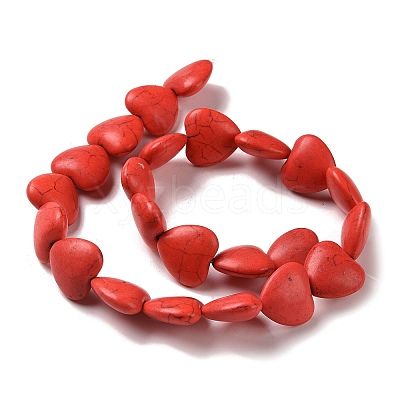 Synthetic Howlite Beads TURQ-17X18-118-1