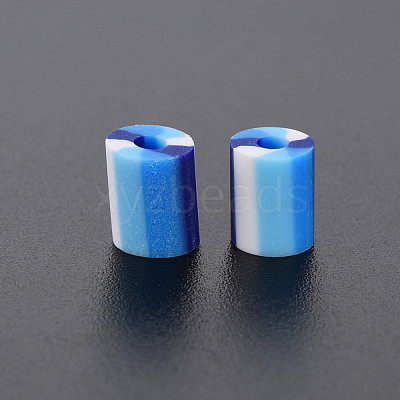 Fixed Mixed 3 Style Handmade Polymer Clay Beads CLAY-S096-012I-1