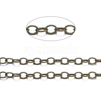 Brass Cable Chains CHC024Y-AB-1