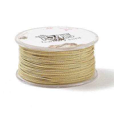 Round Waxed Polyester Cord YC-C001-01A-20-1