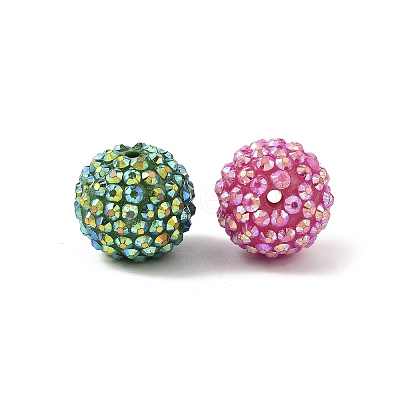 AB-Color Resin Rhinestone Beads RESI-S315-18x20-M-1