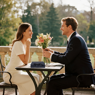 Folding Paper Gift Boxes with Ribbon CON-WH20001-11B-02-1