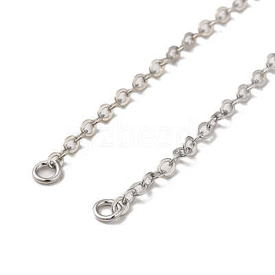 Rack Plating Brass Cable Chain Link Bracelet Making LS-KK-TAC0016-05P-1