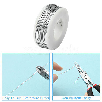 Matte Round Aluminum Wire X-AW-G001-M-0.8mm-01-1
