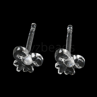 Resin Stud Earring Findings LS-X1-FIND-H046-09-1