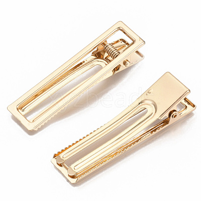 Iron Alligator Hair Clip Findings X-IFIN-R241-02-1
