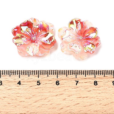 Luminous Resin Cabochons LS-RESI-E033-02H-1