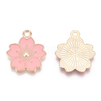 Alloy Enamel Pendants X-ENAM-S121-115J-1