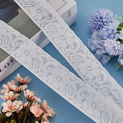 6.25M Nylon Elastic Lace Trim OCOR-GF0003-77A-1