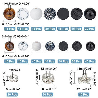 DIY Beads Jewelry Making Finding Kit DIY-NB0009-02-1