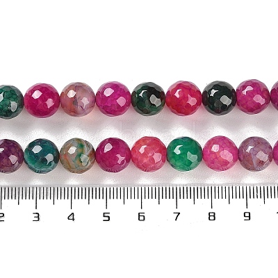 Natural Agate Beads Strands G-M437-C01-01M-1