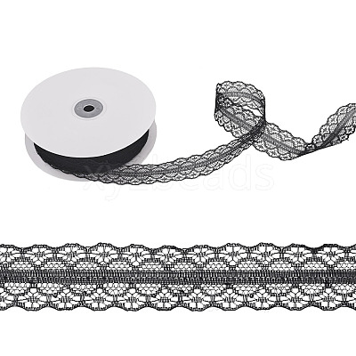 Polyester Lace Ribbon OCOR-TAC0025-008G-1