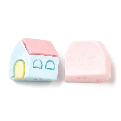 Cartoon Opaque Resin Cabochons RESI-C039-04F-1