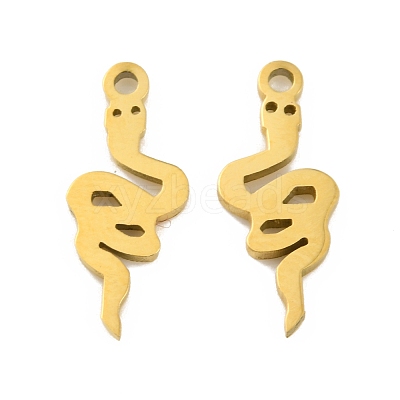 Ion Plating(IP) 304 Stainless Steel Charms STAS-D051-57G-1