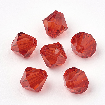 Transparent Acrylic Beads TACR-S146-4mm-05-1