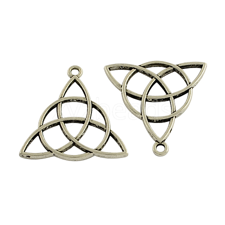 Tibetan Style Alloy Pendants LS-TIBEP-19367-AS-RS-1