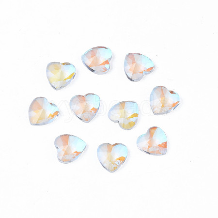 Glass Rhinestone Cabochons MRMJ-N027-025A-1