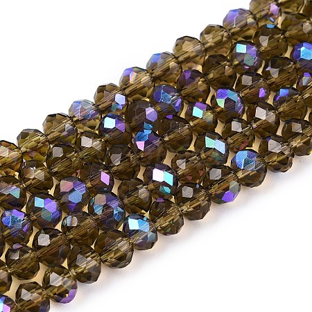 Electroplate Glass Beads Strands EGLA-A034-T4mm-L06-1